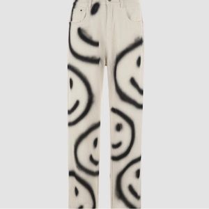 Spray Smile Face Jeans
